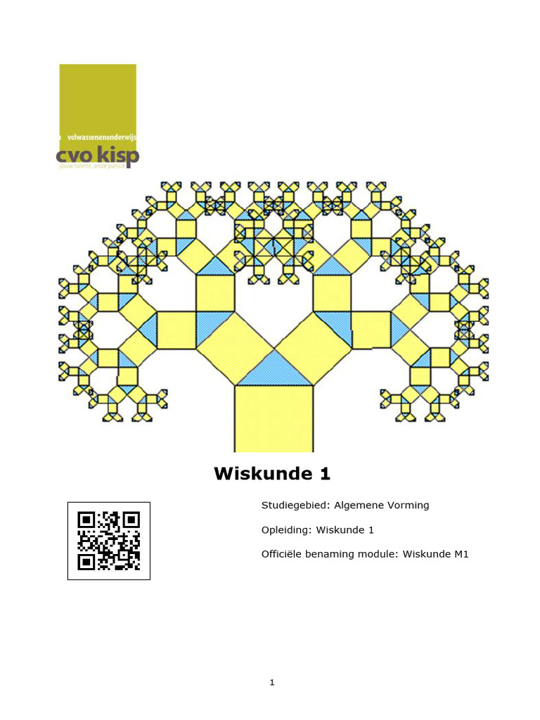 Cursus Wiskunde M1 | PDF