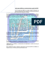 20-05-09 - LEY #29342 - Régimen de Depreciación para Edificios y Construcciones A Partir de 2010