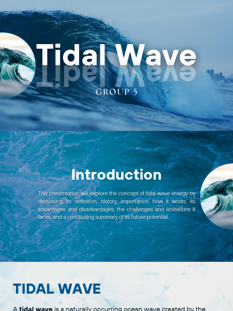 Tidal Wave | PDF | Energy Development | Tsunami