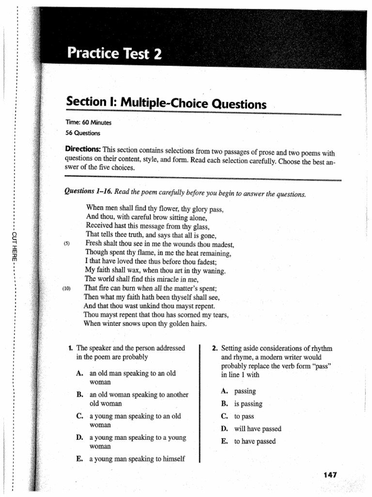 AP-Lit-Practice-Test-1-November | PDF