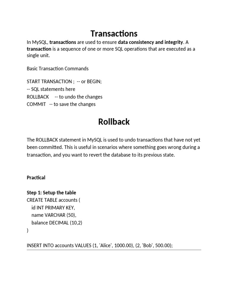 Transactions | PDF