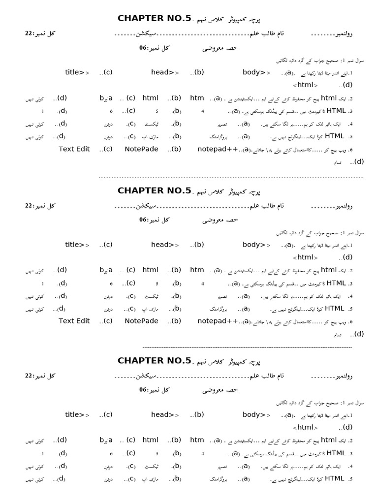 Computer 9th Ch5 | PDF