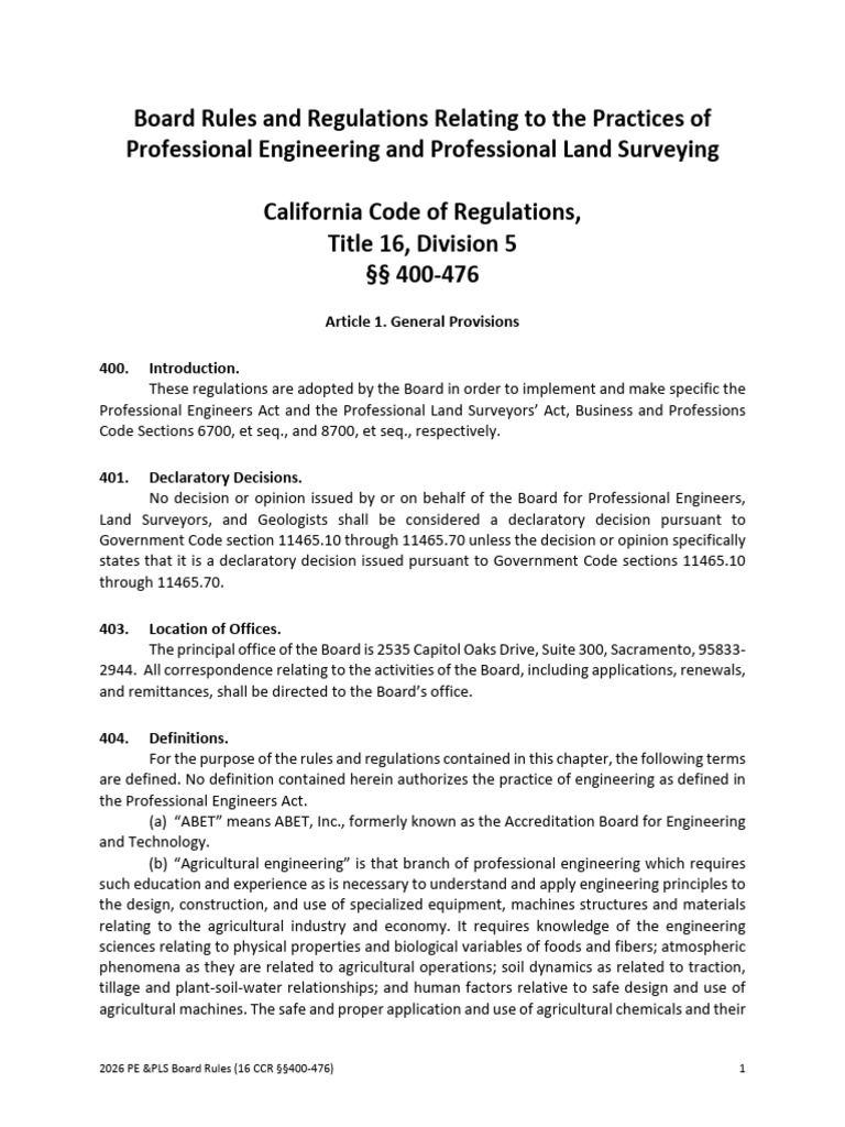 Board Rules | PDF | Engineering | Parole