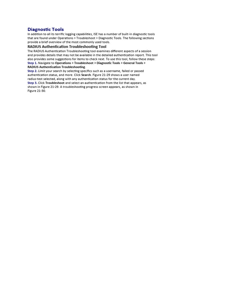 Diagnostic Tools | PDF