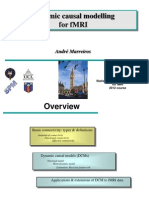 Dynamic Causal Modelling For fMRI: André Marreiros