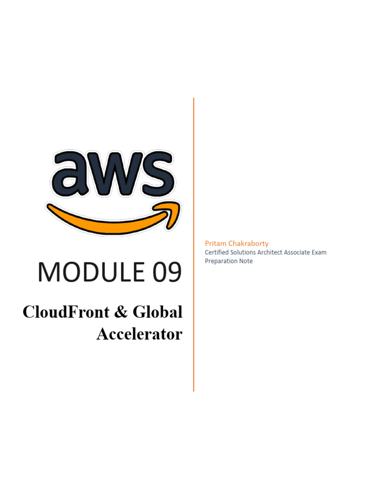 Module 09 CloudFront & Global Accelerator | PDF | Cache (Computing ...
