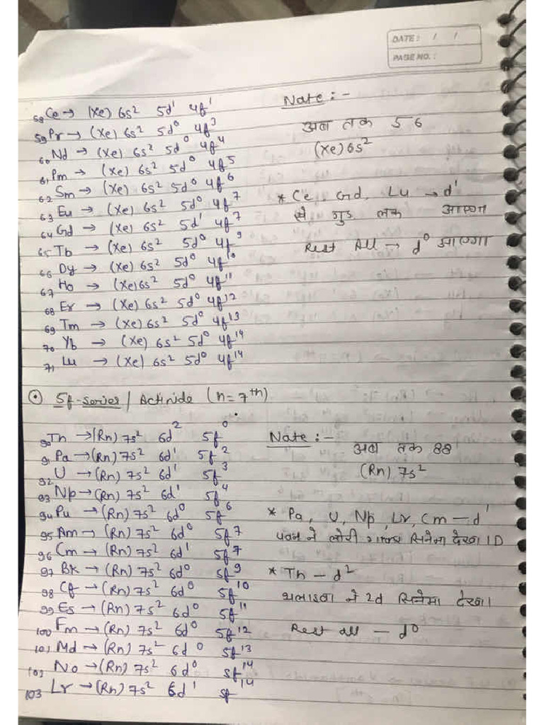 D and F block | PDF