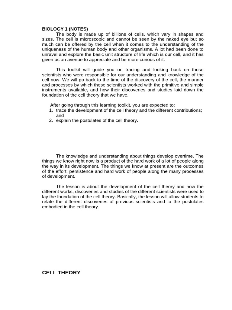 bio-notes-1 4 | PDF
