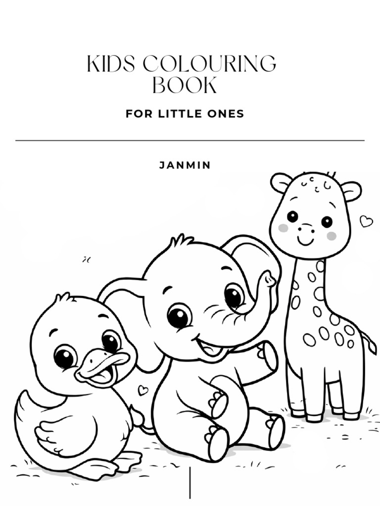 Kids Colour Book | PDF