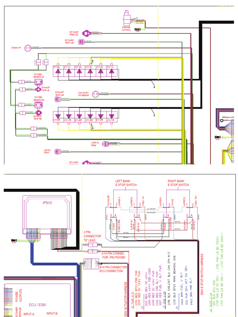 Esm Wiring DWG - 4p | PDF
