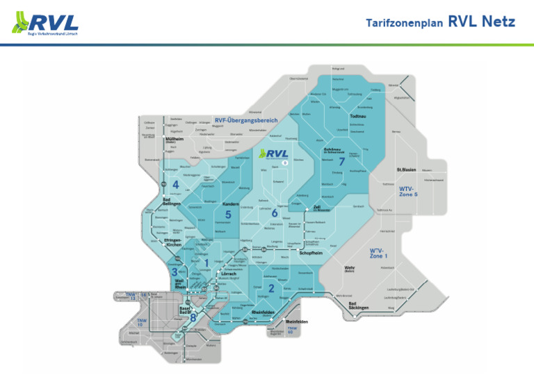 RVL Tarifnetz Netz Mit Nachbarverbuenden | PDF