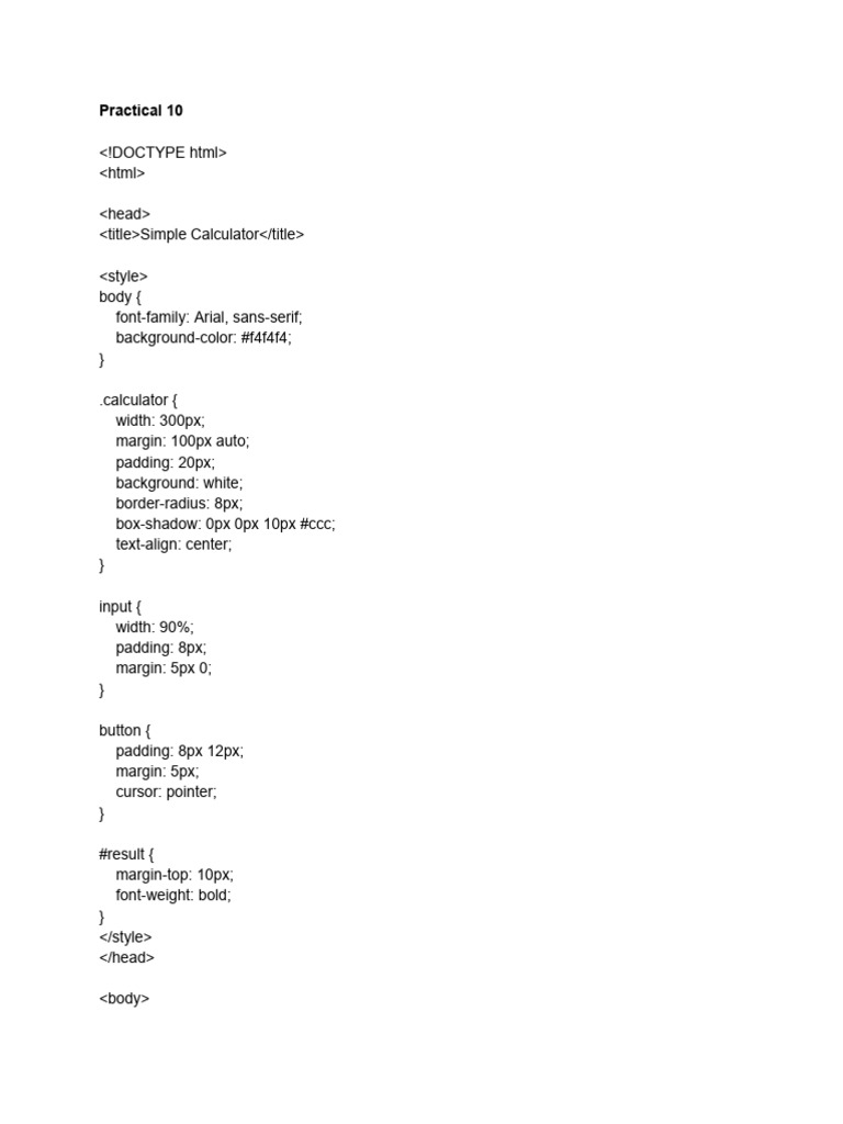WT - Practical 10 | PDF