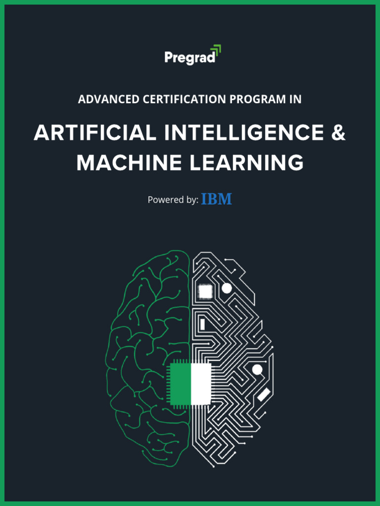 Pregrad AI-ML Curriculum | PDF | Statistics | Machine Learning