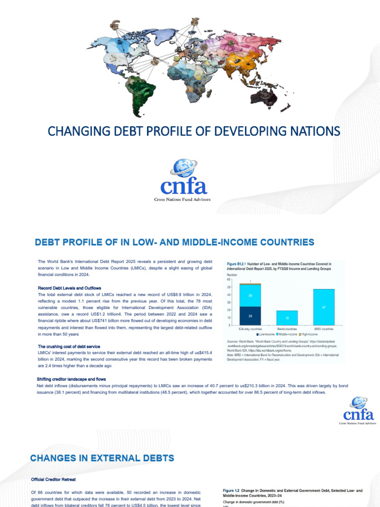 Changes in Debt Profile of Developing Nations in 2025 | PDF | External ...