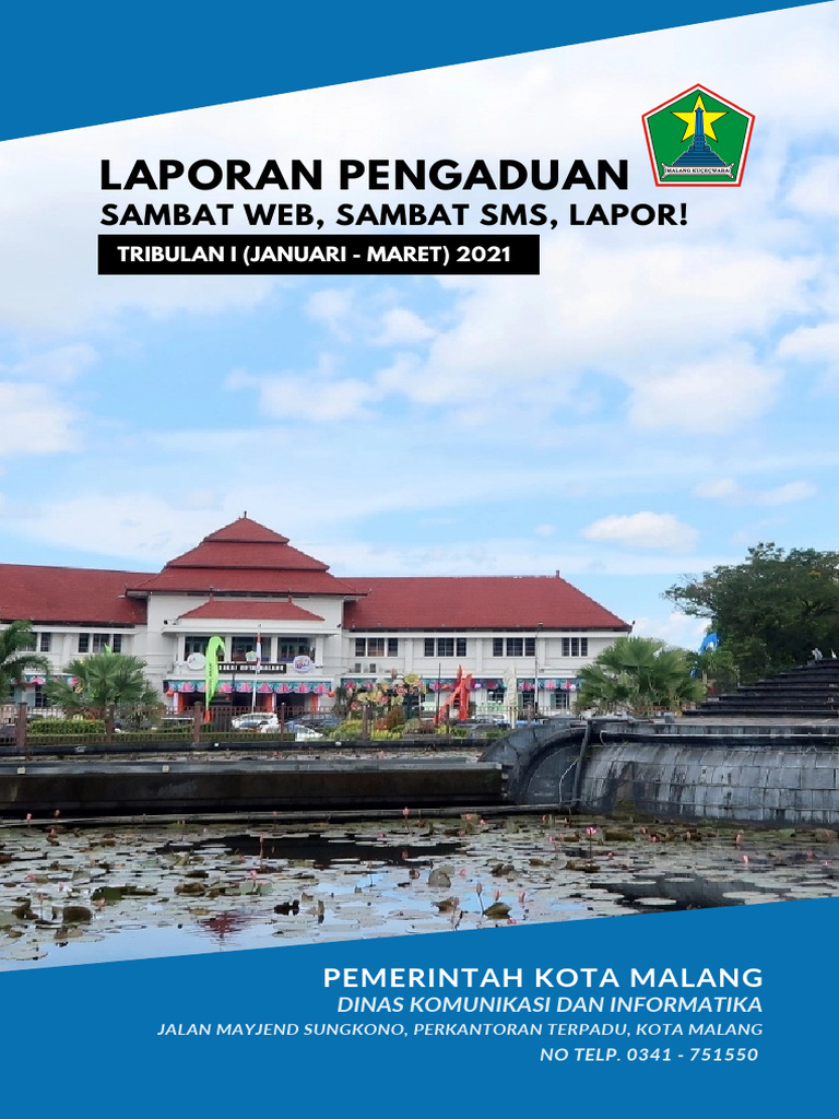 Laporan Pengaduan Sambat Lapor Tribulan I 2021 | PDF