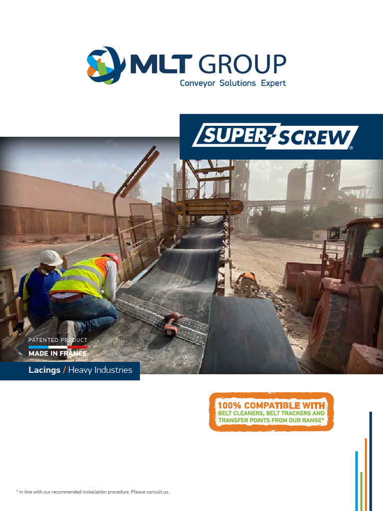 MLT Super-Screw Range Brochure en | PDF | Screw | Steel