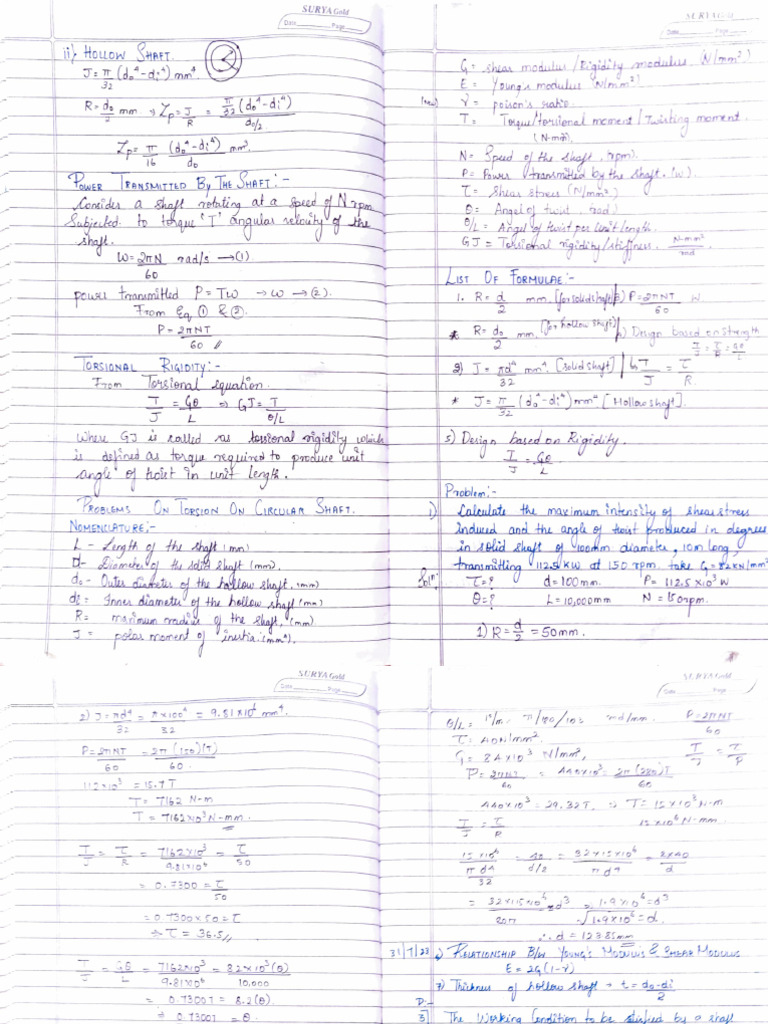 MOM Modules3B, 2&4 Notes | PDF