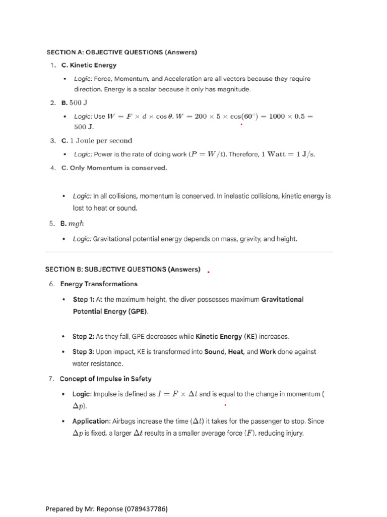 Answer To Exercise of Unit 4 | PDF