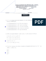 2011 - Nivel Cero Verano Matematicas B Version 0 Tercer Examen