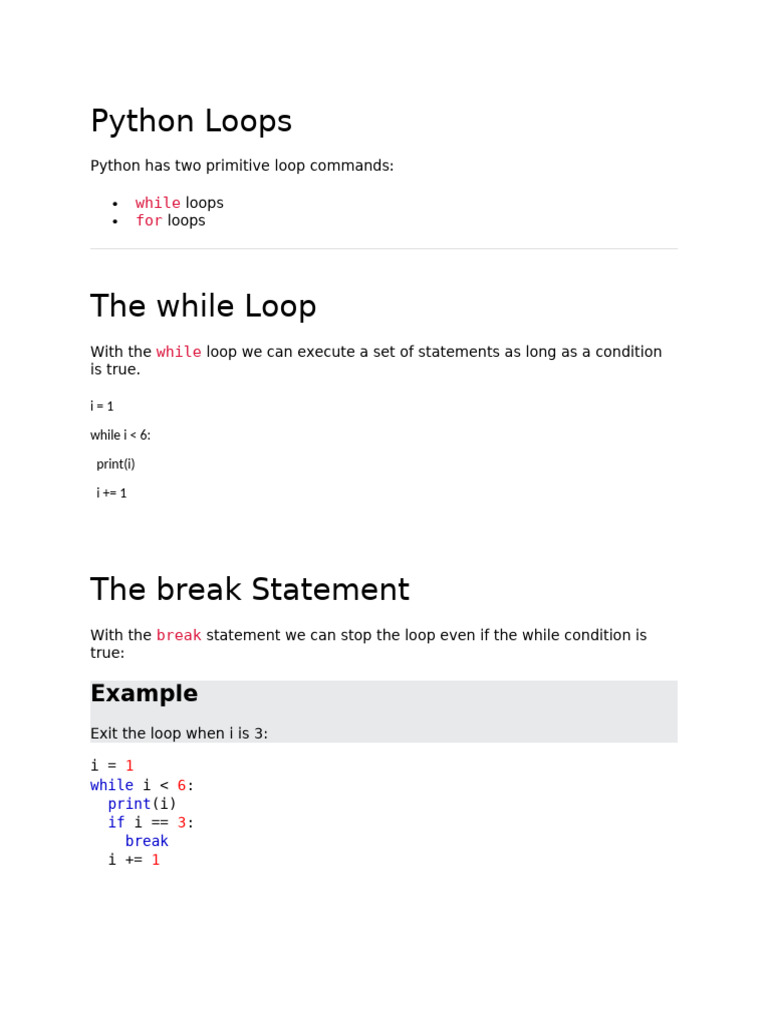 8 Loops | PDF