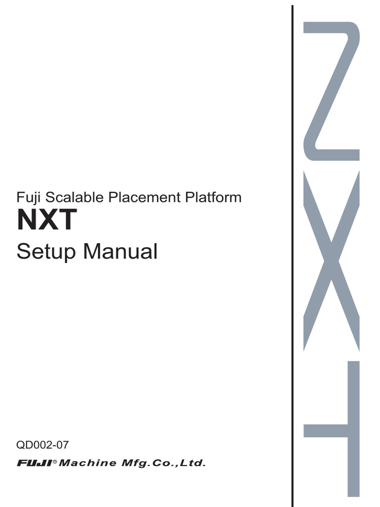 Fuji NXT Setup 07 | PDF | Mains Electricity