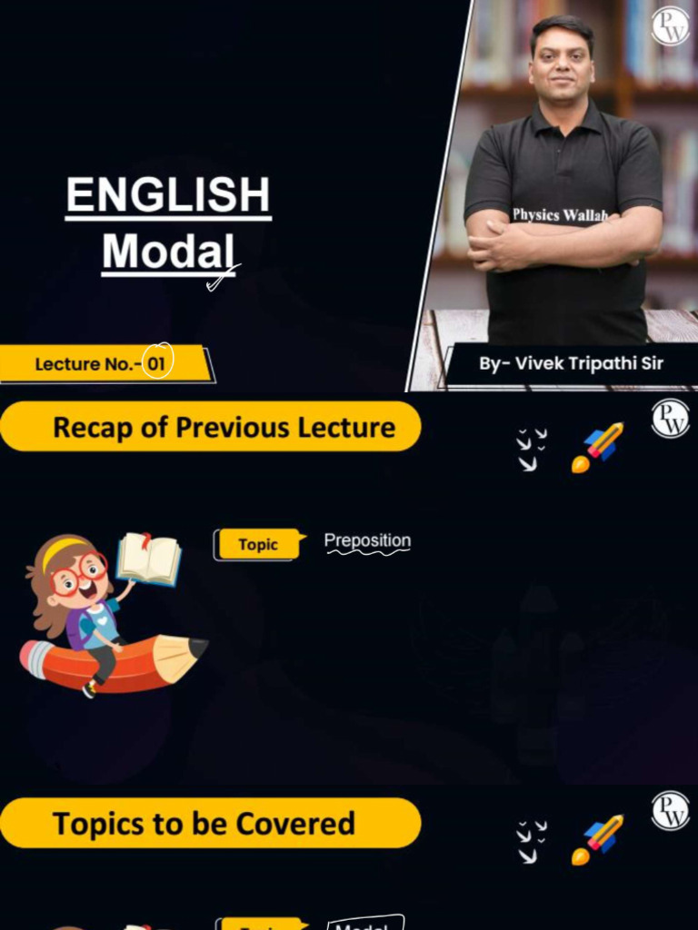 Modals 01 - Class Notes | PDF