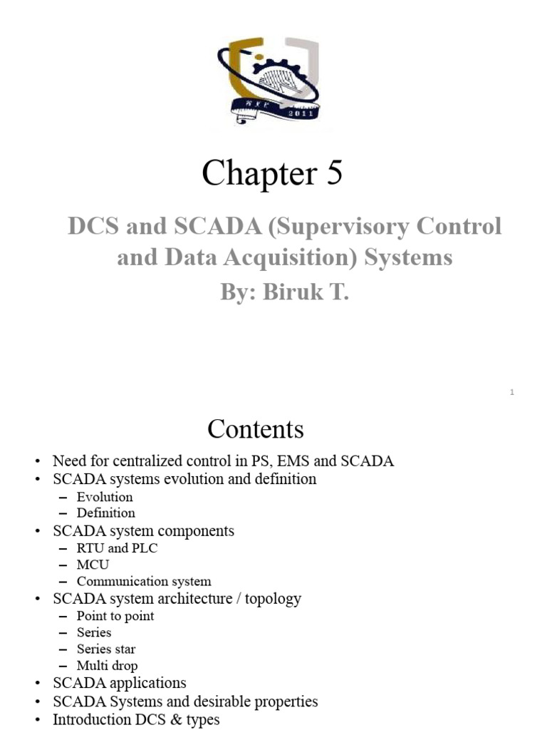 Chapter 5 SCADA and DCS | PDF | Firewall (Computing) | Scada