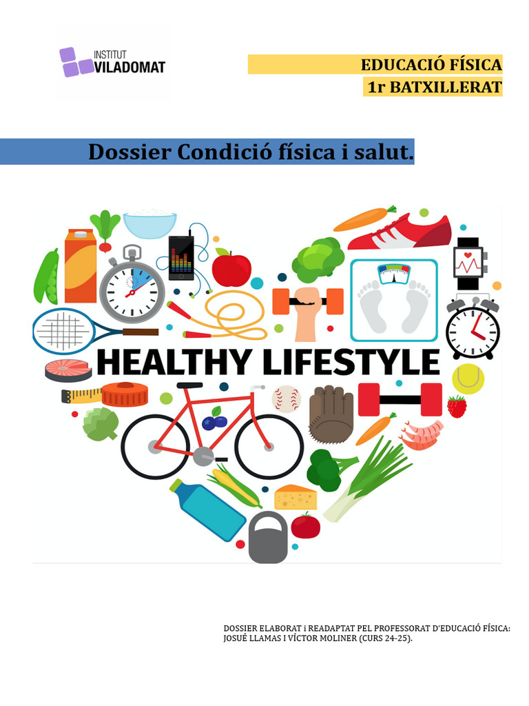 Dossier Condició Física-Salut 1rbatx | PDF