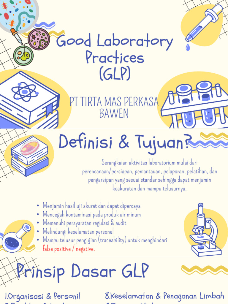 Good Laboratory Practices (GLP) | PDF