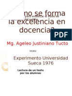 La Excelencia en Docencia