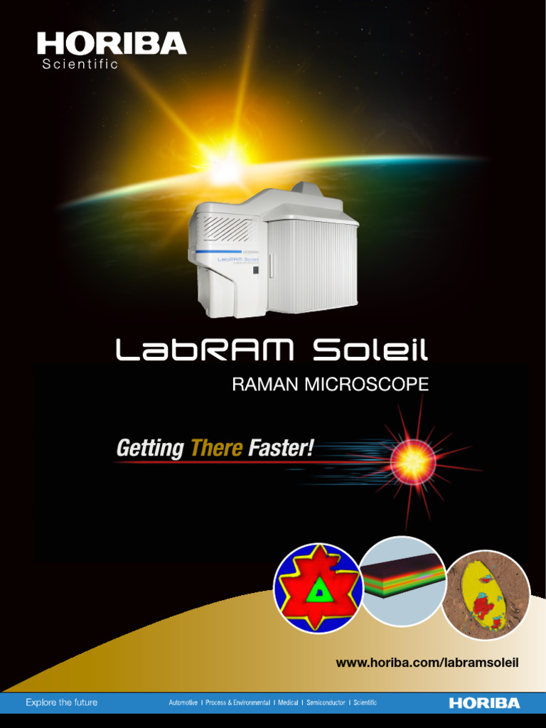 카탈로그a (라만 Horiba) | PDF | Raman Spectroscopy | Microscope