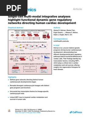 Single Cell Multi Modal Integrative Analyses Highl | PDF | Gene