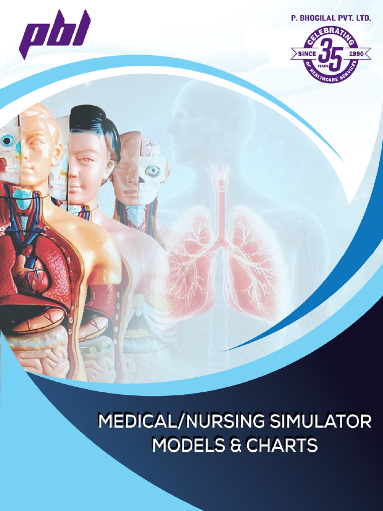 Model Charts Skill Lab Brochure | PDF | Vertebra | Pelvis