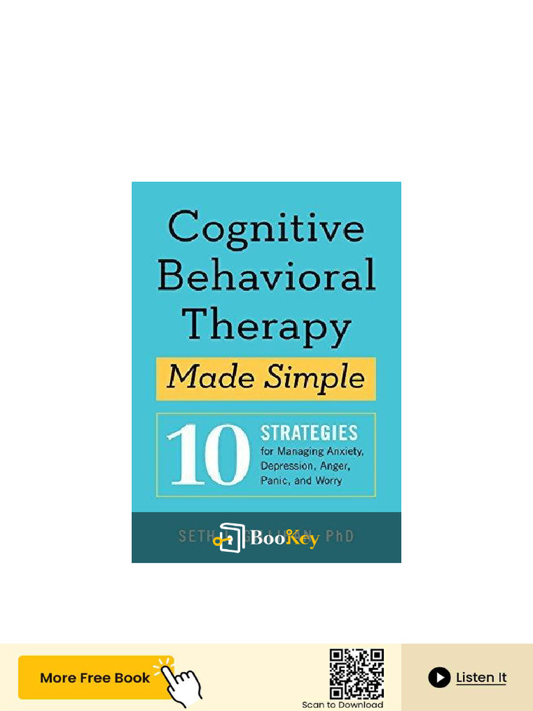 Cognitive Behavioral Therapy Made Simple PDF | PDF | Cognitive ...
