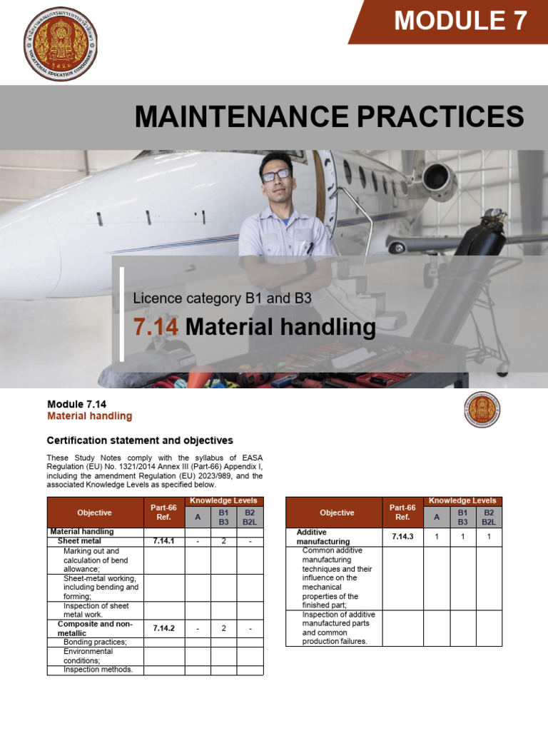 7.14 Material Handling Composite Only | PDF | Adhesive | Composite Material