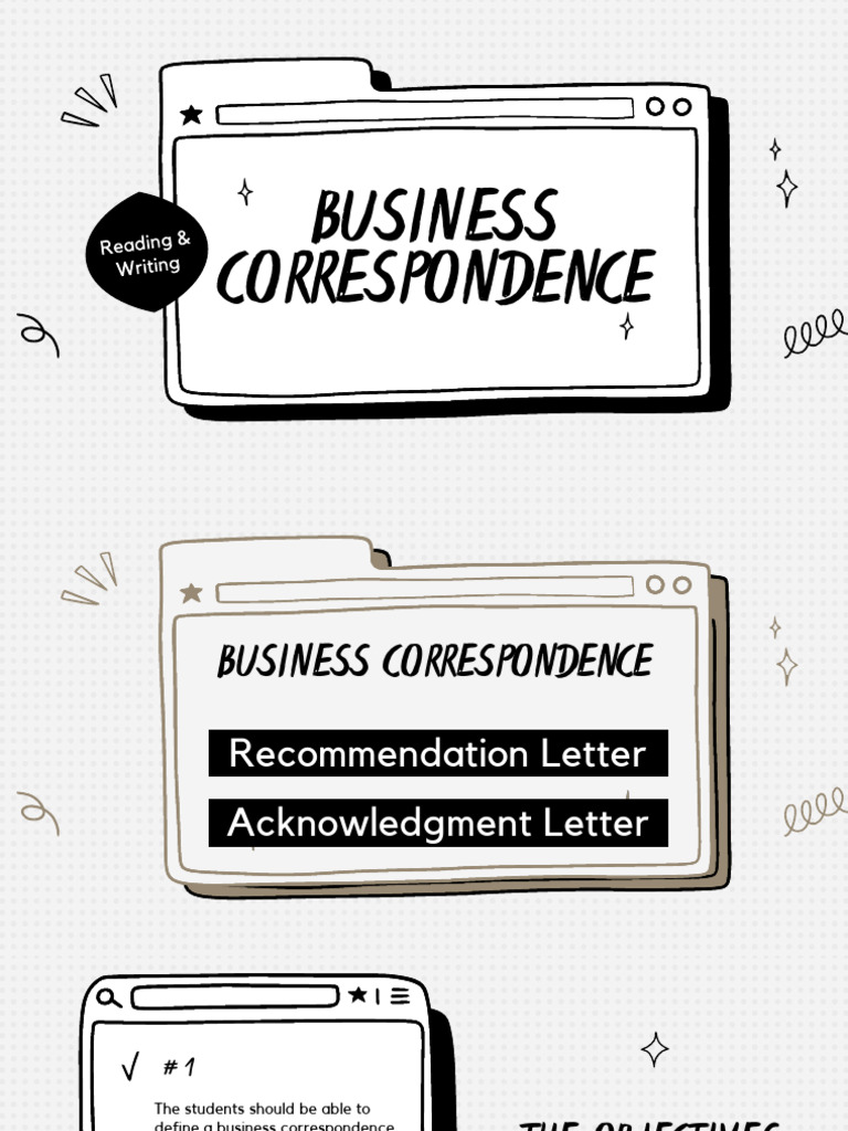 Recom and Acknowledgment Letter | PDF