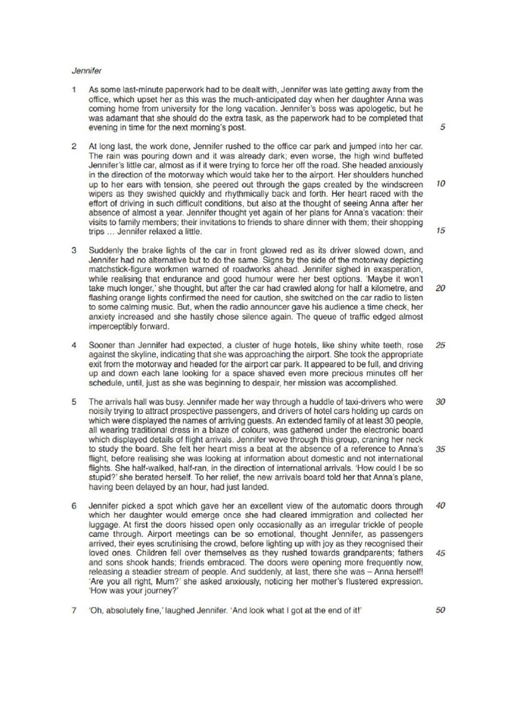 Comprehension Worksheet 2 | PDF
