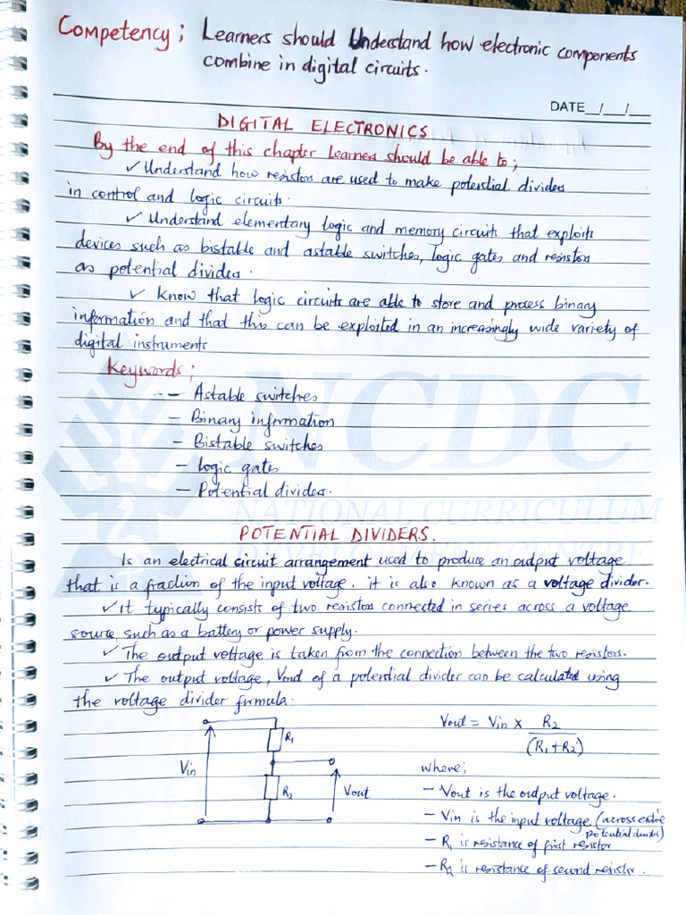 Digital Electronics (Simplified Notes by #MEDCOM) | PDF