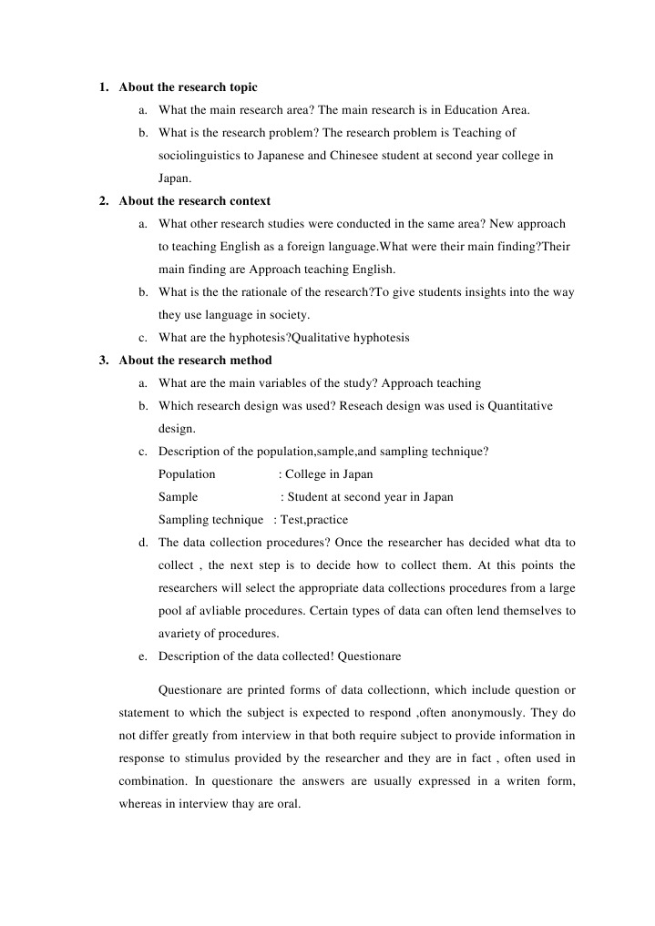 About The Research Topic | PDF | Research Design | Data