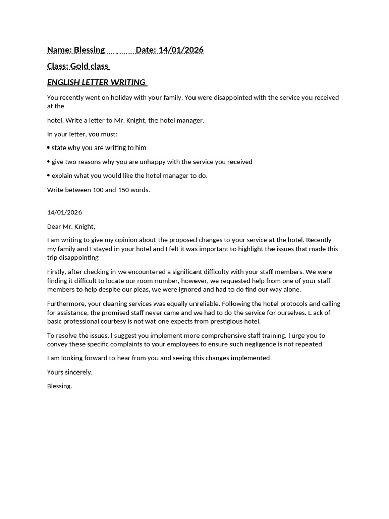 English Formal Writing | PDF