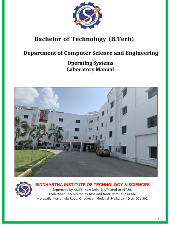 OS Manual | PDF | Pointer (Computer Programming) | Scheduling (Computing)