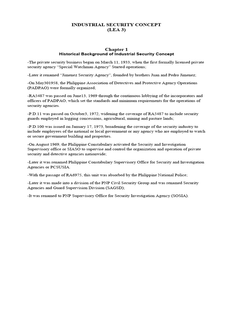 Security Notes 1 - 094236 | PDF | Security Guard | Search And Seizure
