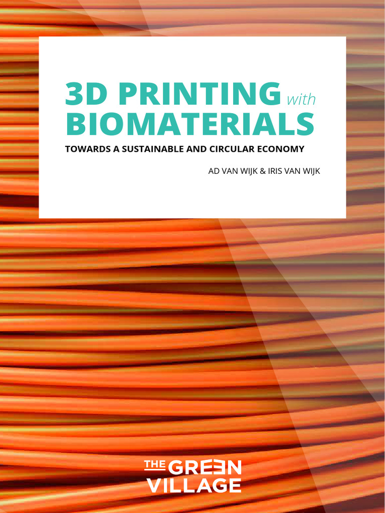 3d Printing With Biomaterials Web | PDF | 3 D Printing | Materials