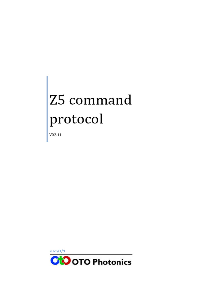 Device Command Protocol V02 11 | PDF | Computing | Computer Engineering
