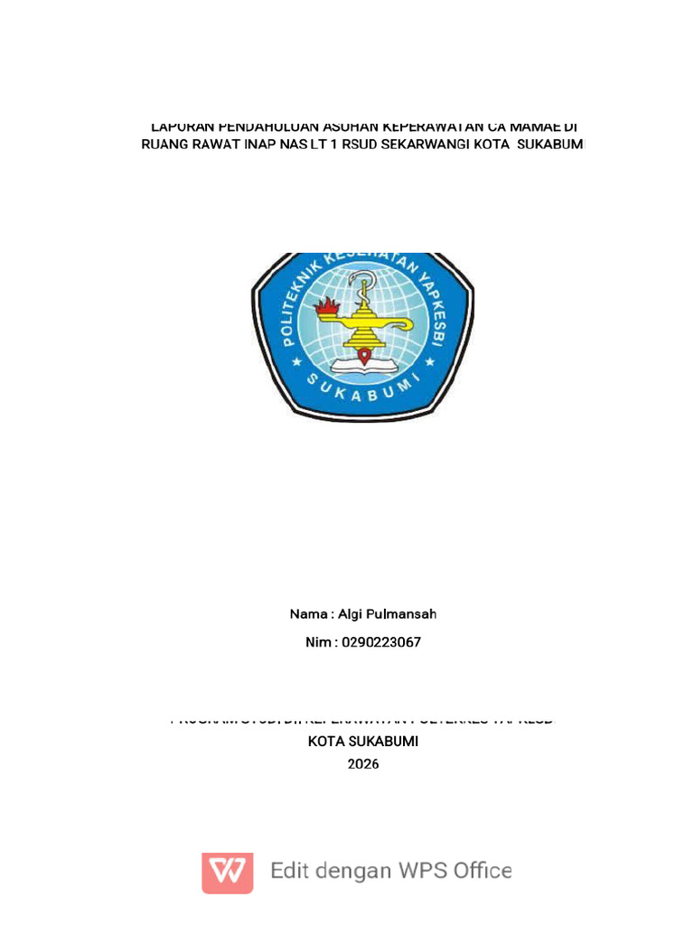 Algi LP Ca MAMAE | PDF