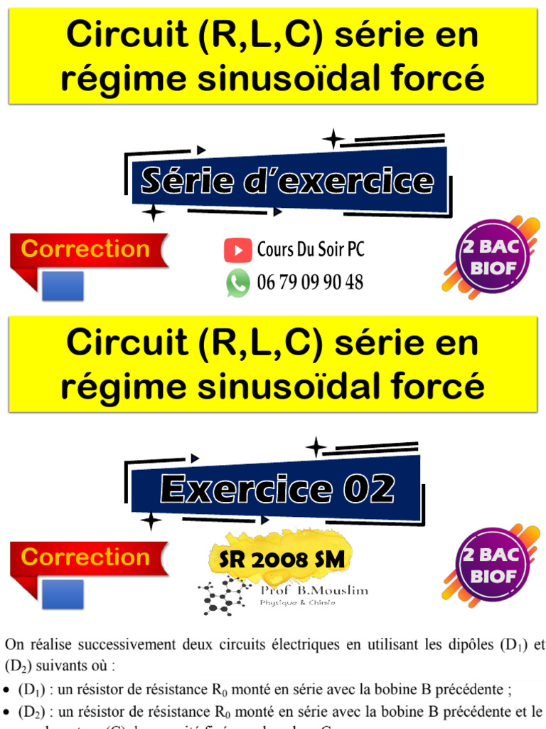 TD RLC Forcée | PDF
