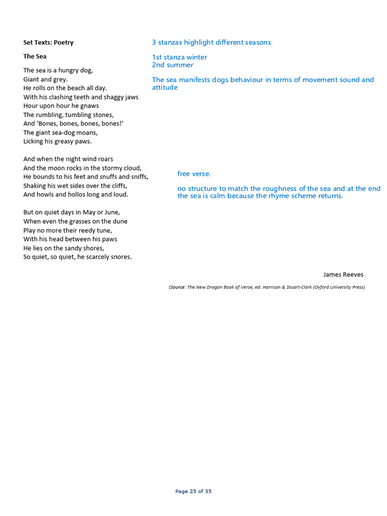 SEC 12 - Appendix - Poems | PDF