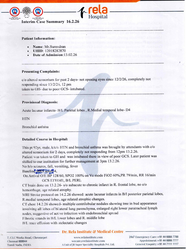 Interim Case Summary | PDF