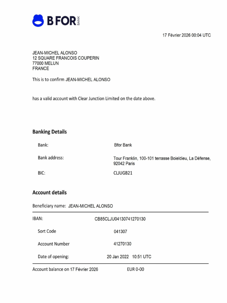 Rib Bfor Bank | PDF