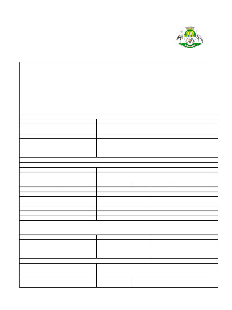 Approved NDM Application Form For All Employees Level 2 12 | PDF ...
